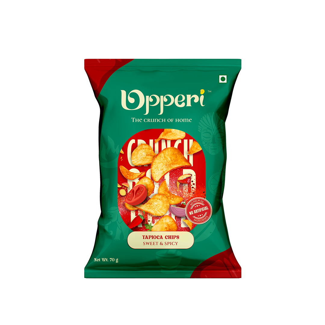 Upperi Sweet & Spicy Tapioca Chips